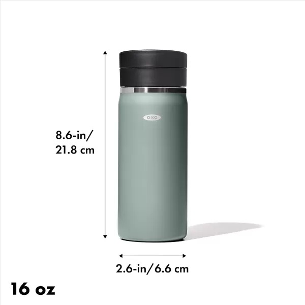 OXO Good Grips 16oz Travel Coffee Mug With Leakproof SimplyClean™ Lid - Terra Cotta