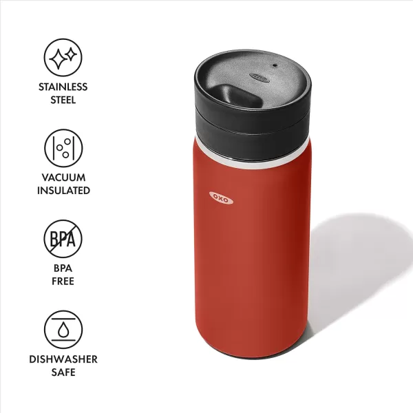 OXO Good Grips 16oz Travel Coffee Mug With Leakproof SimplyClean™ Lid - Terra Cotta