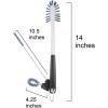 imageOXO Good Grips Water Bottle Cleaning SetBlueBottle Cleaning Set