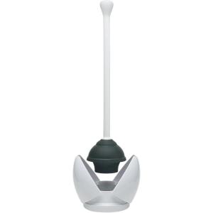 imageOXO Good Grips Toilet Plunger ampamp Canister  WhitePlunger