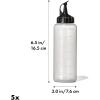 imageOXO Good Grips Chefs Squeeze Bottle Medium  5 Pack5Piece Set