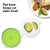 imageOXO Good Grips Cut ampamp Keep Reusable Silicone Lemon SaverWhiteLemonLime Saver Set