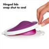 imageOXO Good Grips Cut ampamp Keep Reusable Silicone Lemon SaverWhiteOnionLemon Saver Set