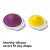 imageOXO Good Grips Cut ampamp Keep Reusable Silicone Lemon SaverWhiteOnionLemon Saver Set