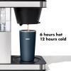 imageOXO Strive 16oz Insulated Tumbler with Sliding Lid  OnyxDark Cobalt
