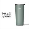 imageOXO Strive 16oz Insulated Tumbler with Sliding Lid  OnyxJade