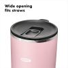 imageOXO Strive 16oz Insulated Tumbler with Sliding Lid  OnyxRose Quartz