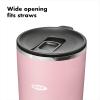 imageOXO Strive 16oz Insulated Tumbler with Sliding Lid  OnyxRose Quartz
