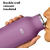 imageOXO Strive 20oz Insulated Water Bottle with Standard Lid  GarnetAmethyst