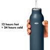imageOXO Strive 20oz Insulated Water Bottle with Standard Lid  GarnetDark Cobalt