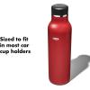 imageOXO Strive 20oz Insulated Water Bottle with Standard Lid  GarnetGarnet