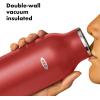 imageOXO Strive 20oz Insulated Water Bottle with Standard Lid  GarnetGarnet