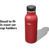imageOXO Strive 20oz Insulated Water Bottle with Standard Lid  GarnetGarnet