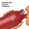 imageOXO Strive 20oz Insulated Water Bottle with Standard Lid  GarnetGarnet