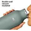 imageOXO Strive 20oz Insulated Water Bottle with Standard Lid  GarnetJade