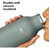 imageOXO Strive 20oz Insulated Water Bottle with Standard Lid  GarnetJade