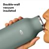 imageOXO Strive 20oz Insulated Water Bottle with Standard Lid  GarnetJade