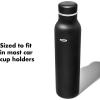 imageOXO Strive 20oz Insulated Water Bottle with Standard Lid  GarnetOnyx