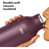 imageOXO Strive 20oz Insulated Water Bottle with Standard Lid  GarnetPurple Garnet