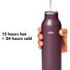 imageOXO Strive 20oz Insulated Water Bottle with Standard Lid  GarnetPurple Garnet