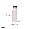 imageOXO Strive 20oz Insulated Water Bottle with Standard Lid  GarnetQuartz