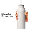 imageOXO Strive 20oz Insulated Water Bottle with Standard Lid  GarnetQuartz