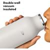 imageOXO Strive 20oz Insulated Water Bottle with Standard Lid  GarnetQuartz