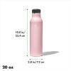 imageOXO Strive 20oz Insulated Water Bottle with Standard Lid  GarnetRose Quartz