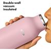 imageOXO Strive 20oz Insulated Water Bottle with Standard Lid  GarnetRose Quartz