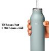 imageOXO Strive 20oz Insulated Water Bottle with Standard Lid  GarnetSlate