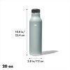 imageOXO Strive 20oz Insulated Water Bottle with Standard Lid  GarnetSlate