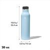imageOXO Strive 20oz Insulated Water Bottle with Standard Lid  GarnetTopaz Blue