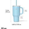 imageOXO Strive XL Tumbler with Handle  32 oz  QuartzBlue Topaz