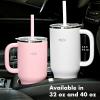 imageOXO Strive XL Tumbler with Handle  32 oz  QuartzQuartz