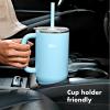 imageOXO Strive XL Tumbler with Handle  40 oz  OnyxBlue Topaz