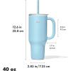 imageOXO Strive XL Tumbler with Handle  40 oz  OnyxBlue Topaz