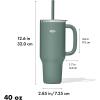 imageOXO Strive XL Tumbler with Handle  40 oz  OnyxJade