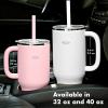 imageOXO Strive XL Tumbler with Handle  40 oz  OnyxOnyx