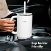imageOXO Strive XL Tumbler with Handle  40 oz  OnyxQuartz
