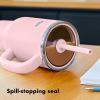 imageOXO Strive XL Tumbler with Handle  40 oz  OnyxRose Quartz