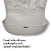imageOXO Tot RollUp Bib 2 Pack GrayNavyDrizzleDusk