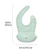 imageOXO Tot RollUp Bib 2 Pack GrayNavyDrizzleOpal