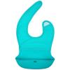 imageOXO Tot RollUp Bib 2 Pack GrayNavyTealPink