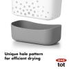 imageOXO Tot Stand Up Bath Toy Storage  Gray