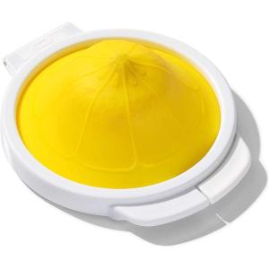 imageOXO Good Grips Cut ampamp Keep Reusable Silicone Lemon SaverWhiteLemon Saver