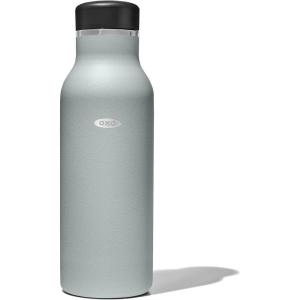 imageOXO Strive 20oz Insulated Water Bottle with Standard Lid  GarnetSlate