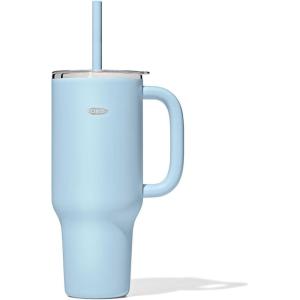 imageOXO Strive XL Tumbler with Handle  40 oz  OnyxBlue Topaz