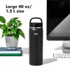 imageOXO 40 oz Insulated Handled Lid Water Bottle Topaz BlueOnyx