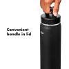 imageOXO 40 oz Insulated Handled Lid Water Bottle Topaz BlueOnyx