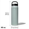 imageOXO 40 oz Insulated Handled Lid Water Bottle Topaz BlueSlate
